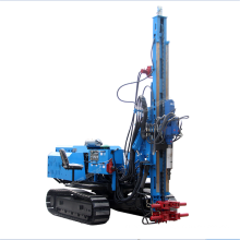 360 degree solar hydraulic pile drilling driver for sale